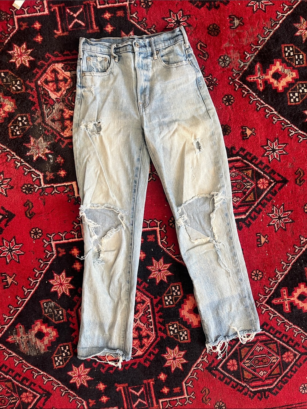RARE Gap Cone Denim High Wide Straight Jeans
